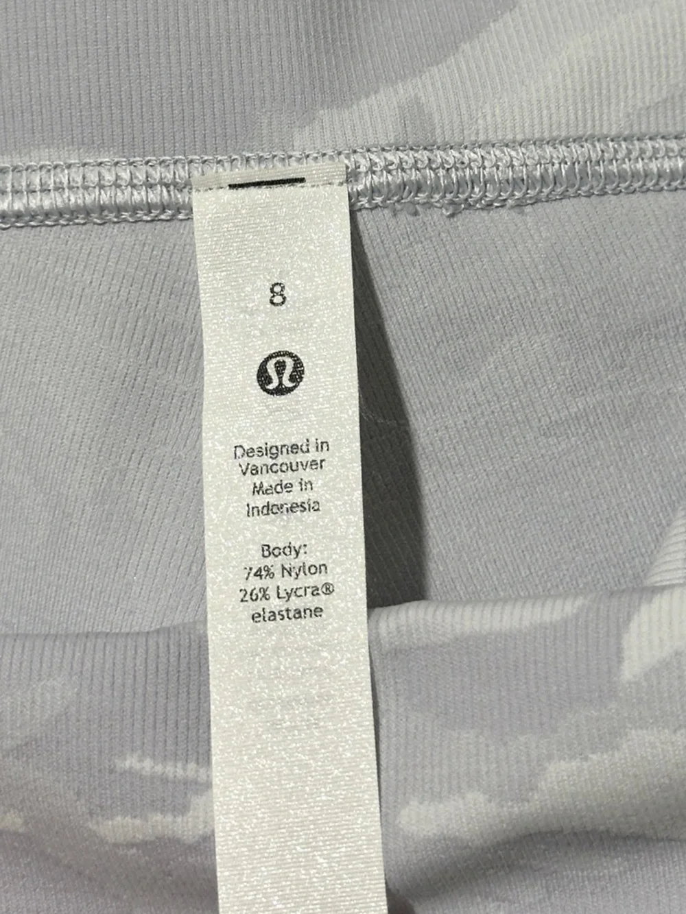 Lululemon Ribbed High Rise Wunder Under Short 10
